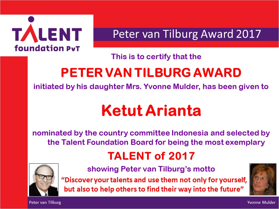 PvT Award 2017 Ketut Arianta fv